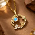 Hollow Vine Moonstone Style (T4020)