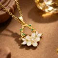 Enamel Flower Vine Style (T4063)