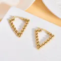 Triangle Hoop Style (EH1295) / Gold