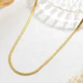 Herringbone Chain / Single Piece / Gold