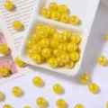 Bright yellow