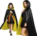 Shoulder To Hem 80cm / Black Outer Yellow Inner
