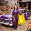 Purple and Yellow