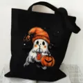 Estilo Fantasma Calabaza 3 / 35*40cm / Negro