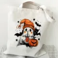 Estilo Fantasma Calabaza 4 / 35*40cm / Blanco