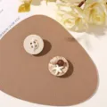 Estilo de Decoración de Estrella de Mar Beige (4号) / 1 Pieza (2.2cm)