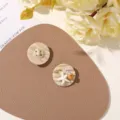 Off-White Ocean Element Style (3号) / 1 Piece (2.2cm)