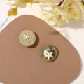 Light Purple Starfish Shell Style (2号) / 1 Piece (2.2cm)