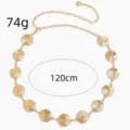 Scheibenkette (Jx-KL-2019) / Gold