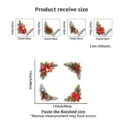 Christmas Corner Wreath (JDT30025) / 4 Pieces/Pack