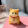 Single PVC Bag / Orange Cat