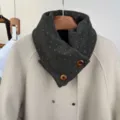 Dark Green (Small Flower Button)
