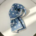 Blue and White Polka Dot