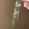 Butterfly Tassel Style (F1834) / Silver