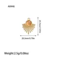 Orange Gemstone Style (A0446-2)