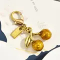Cherry Style Pendant / Gold Yellow
