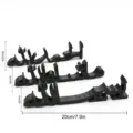 Combo (MM3D025+026+027) / 3-Piece Set, KT Board Packaging / Black