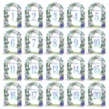 Numbers 1-10 Set / BTU701 Pattern