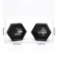 Ornement de Lettre Hexagonal (MM3D033) / Noir+Blanc