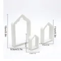 Ensemble 3 Pièces Arche Pointue (MM3D034) / Blanc