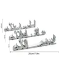 Combo (MM3D025+026+027) / 3-Piece Set, KT Board Packaging / Silver