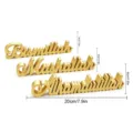 Combo (MM3D030+031+032) / 3-Piece Set, KT Board Packaging / Gold