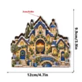 Hanukkah Ornament (XSMZ083) / 12cm x 9.9cm x 2cm