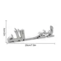 Alhamdulillah (MM3D027D) / KT Board Packaging / Silver