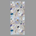 Floral Peint Bleu Blanc (SBW-CBCBL026)