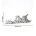 Eid Mubarak (MM3D029D) / KT Board Packaging / Silver