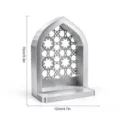 Ornement Creux Arche Pointue Islamique (MM3D040) / Argent