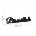 Bismillah (MM3D031A) / KT Board Packaging / Black