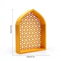 Arche Pointue à Motif d'Étoile (MM3D046) / Or