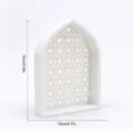 Arche Pointue Motif Ciel Étoilé (MM3D047) / Blanc