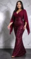 S / Dresses / Burgundy
