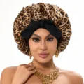 M / Cinta de Una Sola Capa / Leopardo Negro