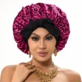 M / Cinta de Una Sola Capa / Estampado de Leopardo Rojo Rosa