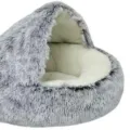 Felpa Corta / 40CM / Gris Degradado