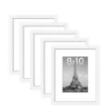 3.5x5 Inch (8.9x12.7cm) - Without Mat / White