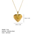 Dubbel Hart - Goud