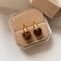 Στυλ Κωνικό Μάτι της Τίγρης (RF1678 Gold) / Χρυσό (Μάτι της Τίγρης)