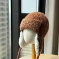 Taille Unique Adulte 54-60 / Couleur caramel