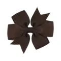 Swallowtail Bow (xfj03) / Dark Coffee (855)