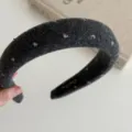 Breites Stirnband / Grau
