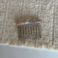 Pink Green Smudge