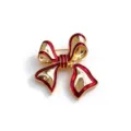 French Enamel Ribbon Bowknot Brooch
