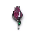 Rose Red Rhinestone Tulip / Rose Red