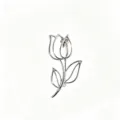 Silberner Ausgehöhlte Tulpe Stil (H-3-07) / Silber