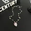 Style Collier de Perles (X6719) / Rose