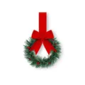 Rood Fluwelen Bessenkrans